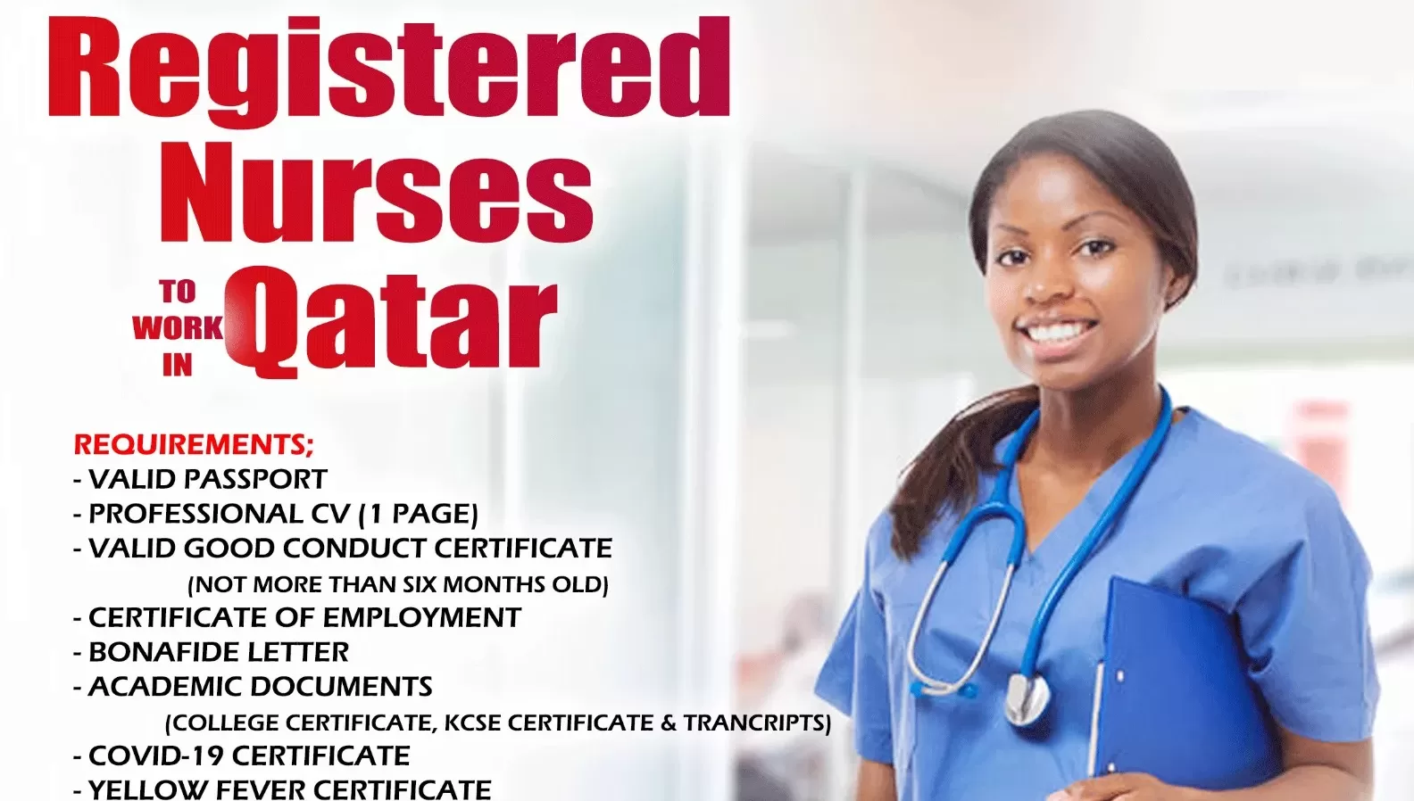 Registered Nurses in Qatar: Career Opportunities and Requirements